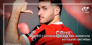 #VIDEO | Santiago Giménez debuta con asistencia clave en la victoria del Milan sobre la Roma