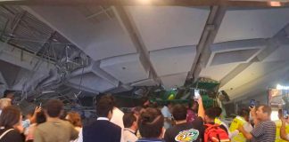 #VIDEO | Confirman 4 muertos tras desplome de techo en plaza comercial #Internacional