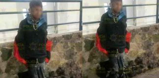 Policía Morelia detiene a presunto ladrón en El Porvenir