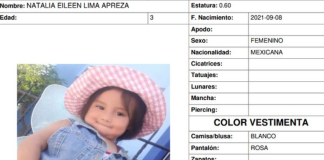 #EnMéxico: Desapareció niña de 3 Años; su madre no lo reportó y ahora es la principal sospechosa