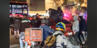 #VIDEO | #México: Se desata persecución luego de que conductor en estado de ebriedad atropellara a policía