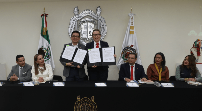UMSNH ejemplo nacional, se convierte en la primera universidad pública “Dorada”; signa convenio con AMANC
