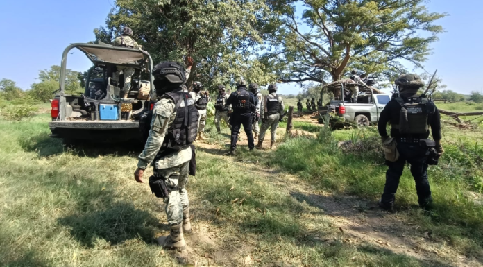 Dos pistoleros abatidos y uno lesionado, al enfrentarse contra autoridades en Buenavista