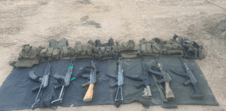 Fuerzas del orden abaten a tres pistoleros y desmantelan narcocampamento en Tierra Caliente