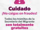 ¡No te dejes engañar! Trámites para migrantes son gratuitos: Semigrante