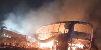 #VIDEO | Se registra choque entre autobús y tráiler en Quintana Roo; hay solo 10 sobrevivientes