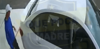 #VIDEO | #EnMéxico: Apenas le quitaron la manguera y se fue sin pagar la gasolina