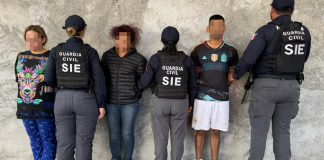 SSP y FGR desmantelan punto de venta de sustancias ilícitas, en Tacámbaro