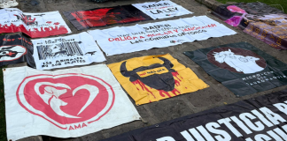 #FOTOS | Animalistas colocan tendedero en #Morelia para exhibir falta de atención de gobiernos