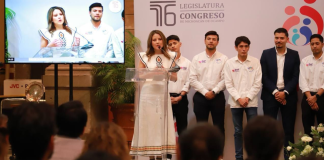 Congreso del Estado reconoce a Paola Delgadillo por Centros Spot