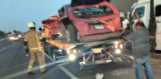 Se registran 2 accidentes vehiculares en distintos puntos de la Morelia-Pátzcuaro; hay 11 heridos