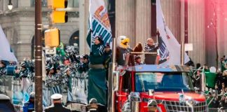 #VIDEO | Se registra tiroteo en Filadelfia por festejo de las Águilas del Super Bowl; al menos dos personas heridas