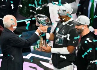 #VIDEO | Así celebraron los Philadelphia Eagles su segundo triunfo en el Super Bowl