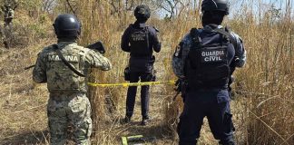 SSP desactiva artefacto explosivo para dron en Tumbiscatío