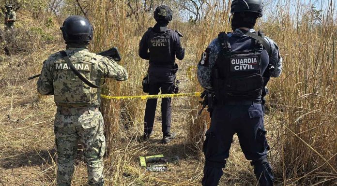 SSP desactiva artefacto explosivo para dron en Tumbiscatío