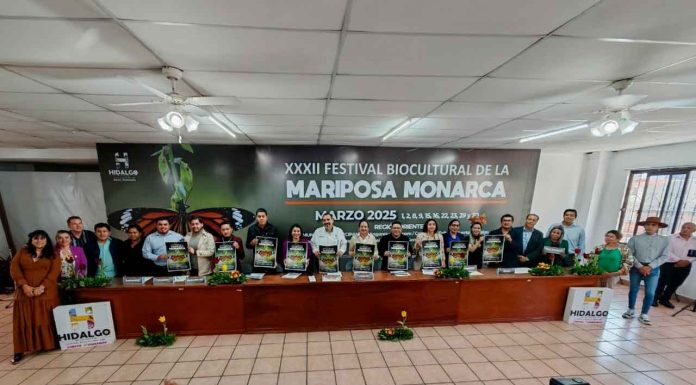 Anuncian 32 Festival Biocultural de la Mariposa Monarca