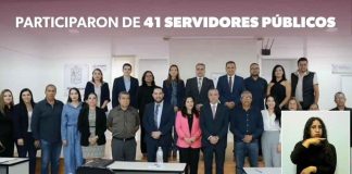 41 servidores públicos participaron en la Certificación ISO 37001:2016 referente al Sistema de Gestión Antisoborno: SFA