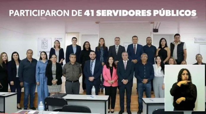 41 servidores públicos participaron en la Certificación ISO 37001:2016 referente al Sistema de Gestión Antisoborno: SFA