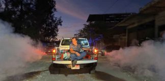 Inician fumigaciones en Sahuayo para combatir el mosquito transmisor del dengue