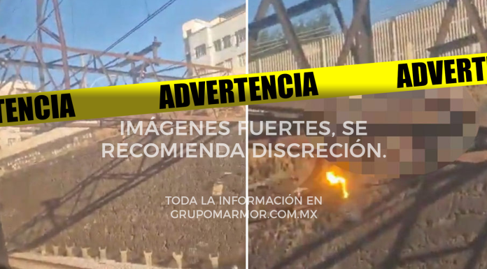 #VIDEO #ImágenesFuertes | Hombre muere electrocutado al intentar robar cables eléctricos del sistema de trenes #Internacional