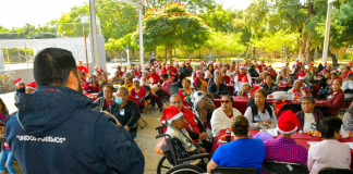 #Imágenes | El Ayuntamiento de Sahuayo participa en la Posada del Club del Adulto Mayor