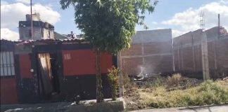 #VIDEO | Incendio en la colonia Unidos Santa Cruz deja un herido y daños materiales #Morelia