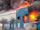 #VIDEO | Fuerte incendio consume fábrica en Nuevo León; esto se sabe