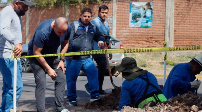 OOAPAS realiza obras por todo Morelia para la mejora de la infraestructura hidráulica