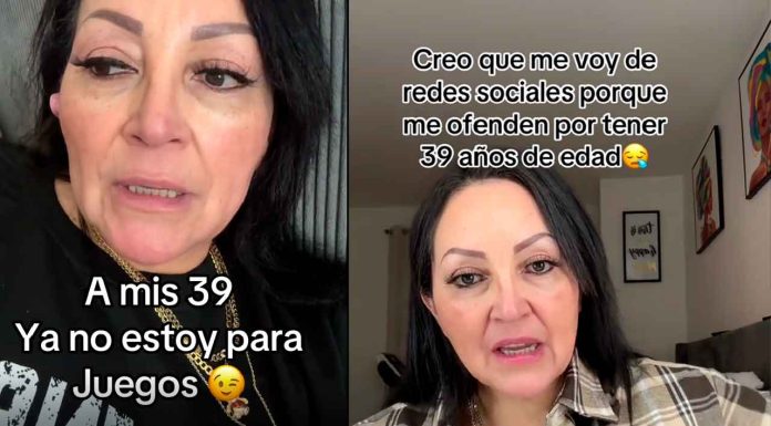 #VIDEO #Viral | Influencer genera polémica al decir que tiene 39 años, los usuarios no le creen
