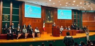 #Imágenes | Jorge Reséndiz presenta su tercer y último informe al frente del Poder Judicial de Michoacán