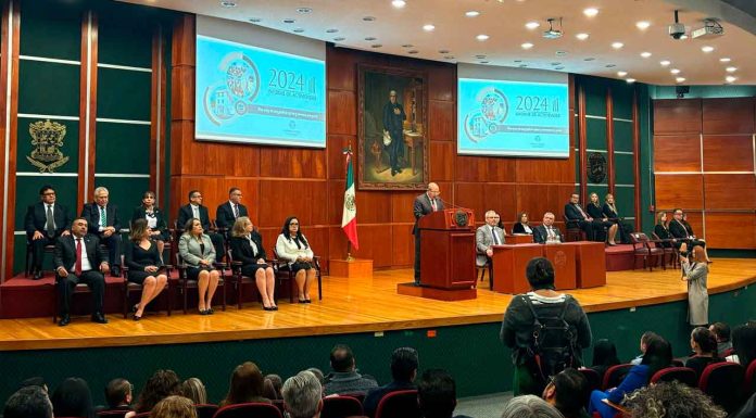 #Imágenes | Jorge Reséndiz presenta su tercer y último informe al frente del Poder Judicial de Michoacán