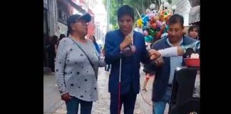 #VIDEO #EnMéxico: Detienen a señor por cantar en las calles con su hijo autista