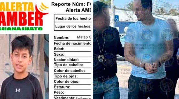 #México: Confirman detención de Christian Augusto Jafet, presunto homicida del niño Mateo