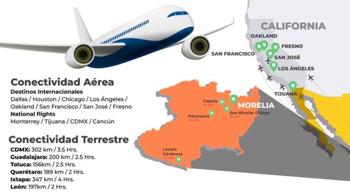 Aeropuerto de Morelia arranca 2025 con cifras históricas