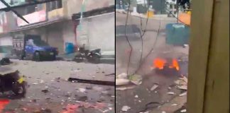 #Video // Explotó moto bomba en Morales, Cauca: Varios policías y menores heridos #Internacional
