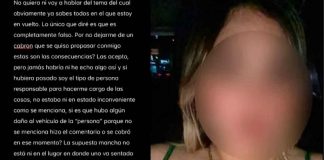 Joven que es acusada de hacerse del baño dentro de un Didi señala que es falso y dice que sufrió acoso del conductor