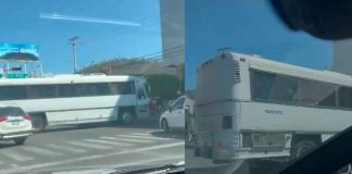#VIDEO | Reportan camión obstruyendo la circulación frente al Poder Judicial, #Morelia