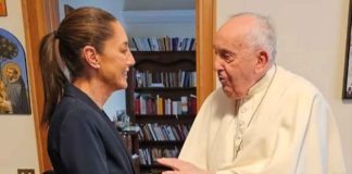 Desea Claudia Sheinbaum pronta recuperación del Papa Francisco