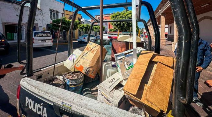 Policía Morelia refuerza operativos para retirar obstáculos y apartar lugares en vía pública