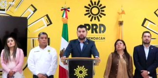 Pide PRD Michoacán a Alfonso Martínez firmar el convenio de colaboración en materia de seguridad con el Gobierno Estatal