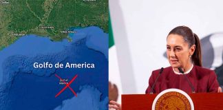 #Video // Sheinbaum podría demandar a Google por cambiar el nombre del Golfo de México