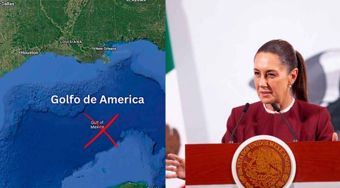 #Video // Sheinbaum podría demandar a Google por cambiar el nombre del Golfo de México