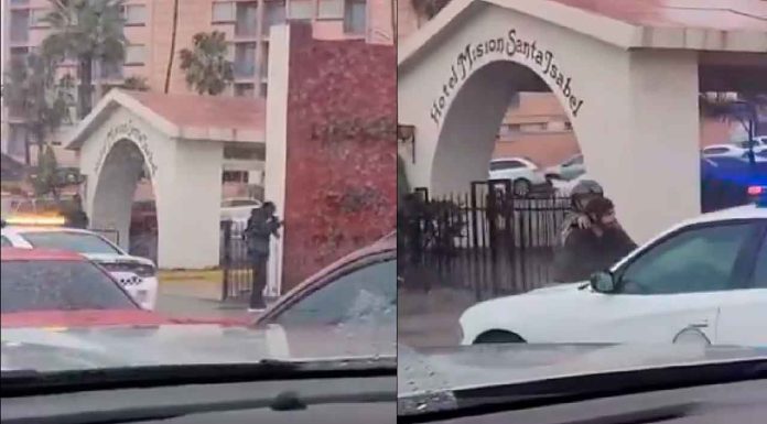 #VIDEO | Detienen a un hombre por intentar robar armas de la Guardia Nacional en #México
