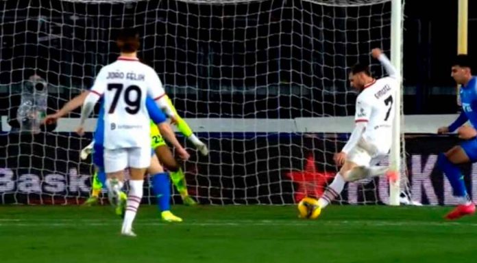 #VIDEO | Santiago Giménez hace un debut espectacular con el Milán al marcar un golazo en la Serie A