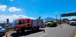 #Imágenes // Se registran 2 incendios en Morelia, uno de domicilio y otro de Yonke