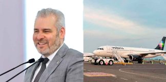 Bedolla anuncia la apertura de 8 nuevas rutas con Volaris