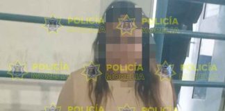 Policía Morelia detiene a dos por presunto robo en La Huerta