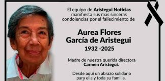 Dan a conocer el sensible fallecimiento de la madre de Carmen Aristegui