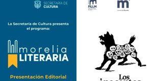 Invita SeCultura Morelia a la presentación editorial de ‘Los Inocentes’