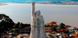 El monumento a Morelos en Janitzio, un símbolo de la lucha por la independencia